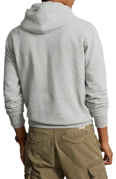 Polo Ralph Lauren Fleece Hoodie In Andover Heather