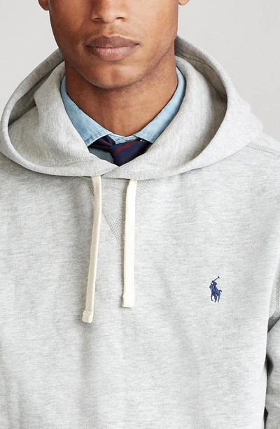 Polo Ralph Lauren Fleece Hoodie In Andover Heather