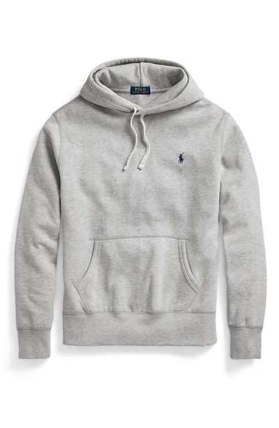 Polo Ralph Lauren Fleece Hoodie In Andover Heather