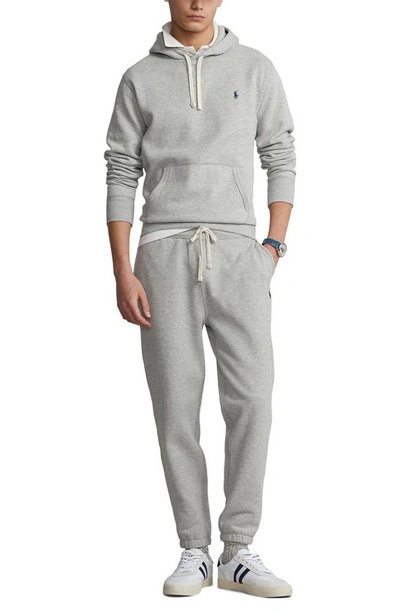 Polo Ralph Lauren Fleece Hoodie In Andover Heather