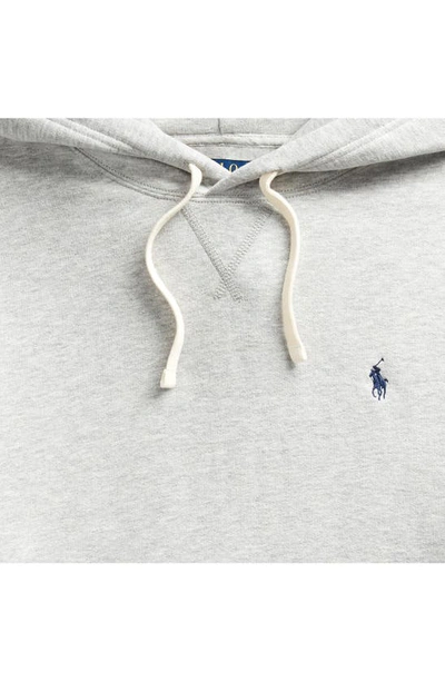 Polo Ralph Lauren Fleece Hoodie In Andover Heather