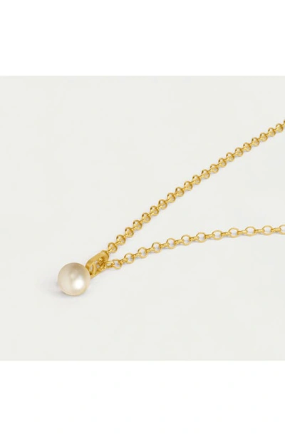 Shop Dean Davidson Manhattan Pendant Necklace In Pearl/ Gold