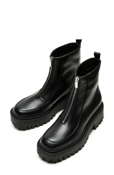 Shop La Canadienne Nash Waterproof Platform Bootie In Black Leather