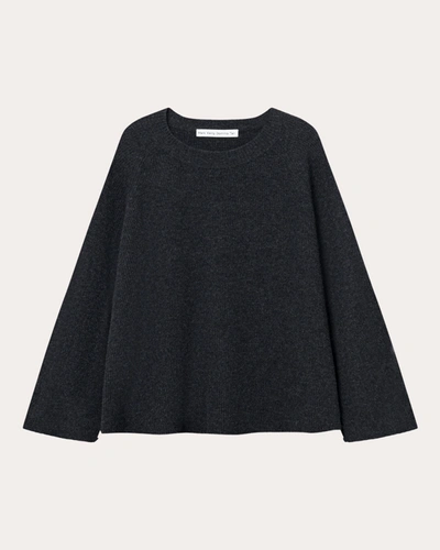 Shop Mark Kenly Domino Tan Women's Karin Cashmere Sweater In Black