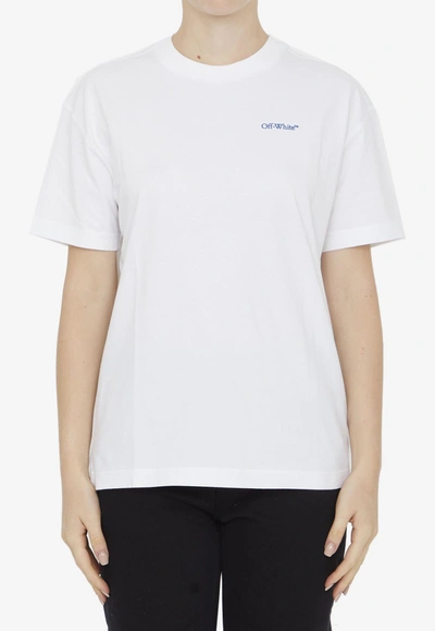 Shop Off-white Diag Tab T-shirt - White