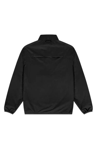 Shop Quiet Golf Tech Quarter Zip Pullover In Black