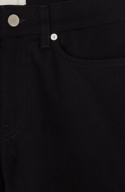 Shop Blk Dnm Slim Straight Leg Organic Cotton Jeans In Stay Black