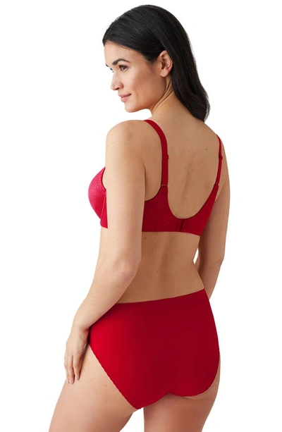Shop Wacoal Back Appeal Smoothing Underwire Bra In Barbados Cherry