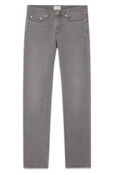 Shop Blk Dnm Slim Straight Leg Organic Cotton Jeans In Steal Grey