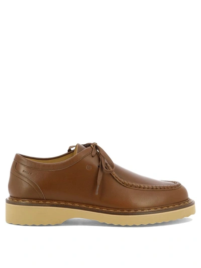 Shop Bally "nadhi" Lace-ups In Brown