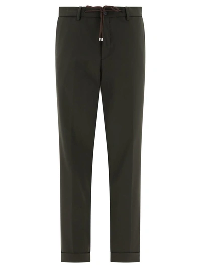 Shop Briglia 1949 "montreal Performance" Trousers In Green
