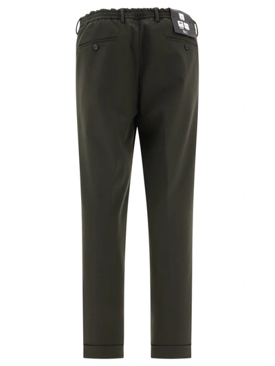 Shop Briglia 1949 "montreal Performance" Trousers In Green