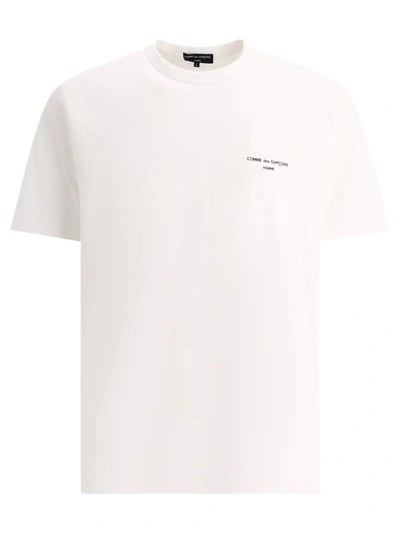 Shop Comme Des Garçons Homme Deux Comme Des Garçons Homme "comme Des Garçons Homme" T-shirt In White