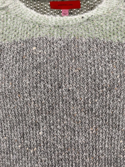 Shop Eckhaus Latta "garden" Sweater In Grey