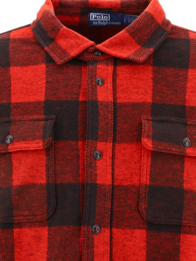Shop Polo Ralph Lauren "plaid" Shirt In Red
