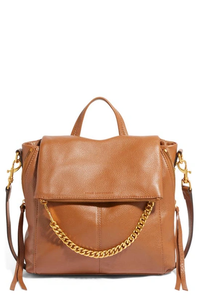 Shop Aimee Kestenberg No Bs Leather Backpack In Chestnut Brown