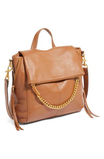Shop Aimee Kestenberg No Bs Leather Backpack In Chestnut Brown