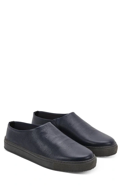 Greats Mercer X Steven Alan Slip-on In Navy Leather