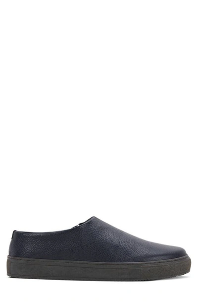 Greats Mercer X Steven Alan Slip-on In Navy Leather