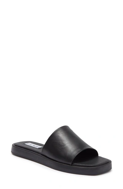 Shop Steve Madden Holmes Slide Sandal In Black