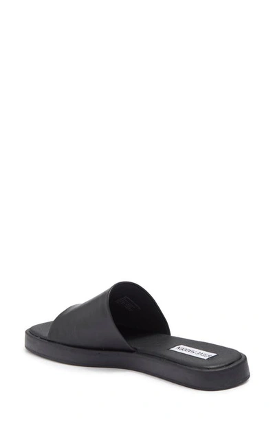 Steve Madden Holmes Slide Sandal In Black