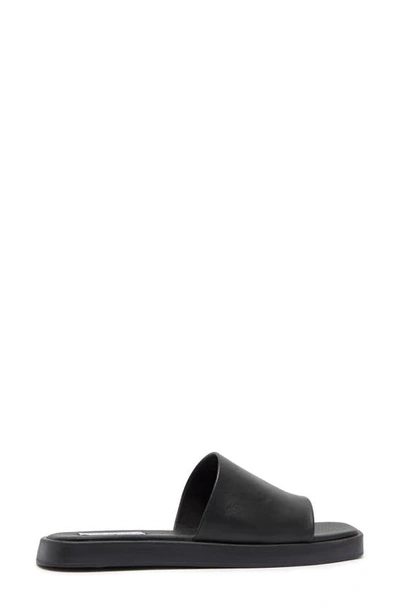 Steve Madden Holmes Slide Sandal In Black