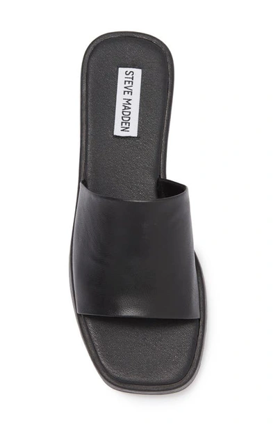 Shop Steve Madden Holmes Slide Sandal In Black