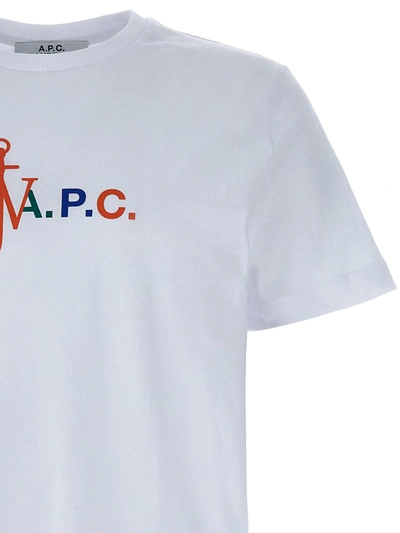 Shop Apc A.p.c. T-shirt A.p.c. X Jw Anderson In White