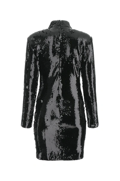 Shop Isabel Marant Dress In 01bk