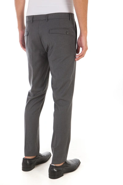 Shop Daniele Alessandrini Jeans Trouser In Grey
