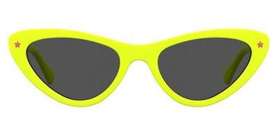 Shop Chiara Ferragni Eyeglasses In Yellow &amp; Orange