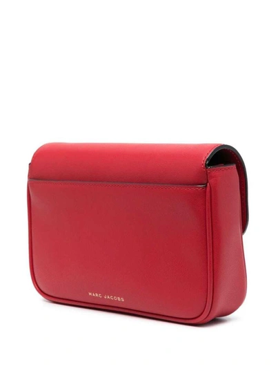 Shop Marc Jacobs The J Red Leather Crossbody Bag  Woman