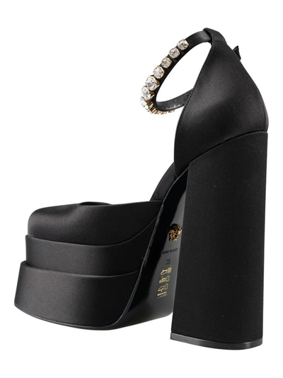 Shop Versace Pumps Shoes In Black
