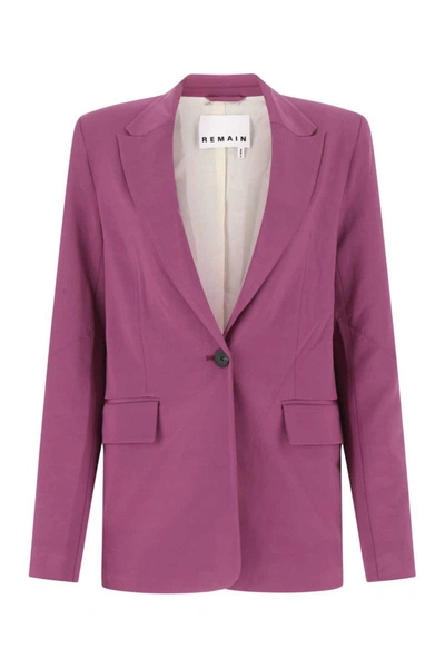Shop Remain Jackets And Vests In Purple