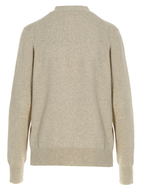 MARANT ÉTOILE Karin intarsia-logo cardigan - Brown