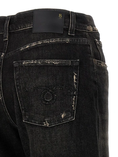 Shop R13 'alice' Jeans In Black