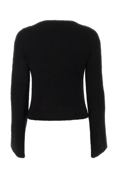 Chloé Silk-blend Knitted Jumper In Black