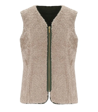 Shop Barbour Markenfield Olive Green Reversible Vest