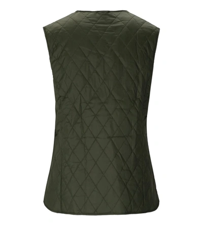 Shop Barbour Markenfield Olive Green Reversible Vest