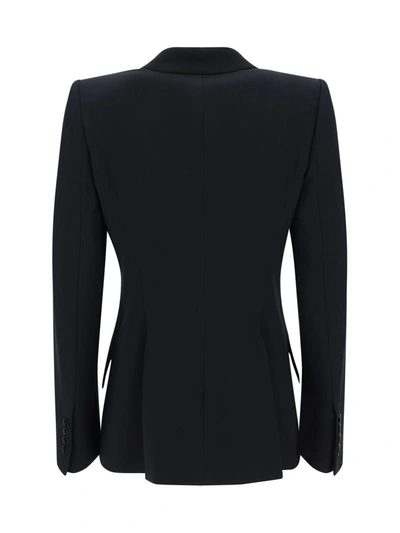 Shop Alexander Mcqueen Blazers & Vests In Black