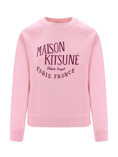 Shop Maison Kitsuné Sweatshirt In Pink