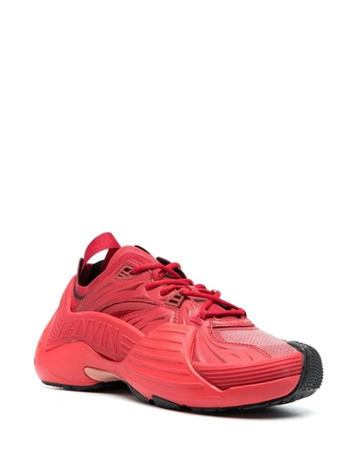 Lanvin Red Flash-x Sneakers In Red
