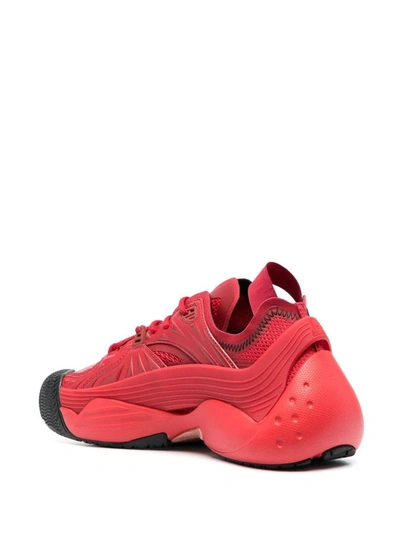Lanvin Red Flash-x Sneakers In Red