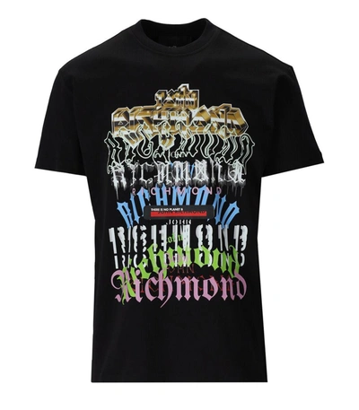 Shop John Richmond Kimiga Black T-shirt