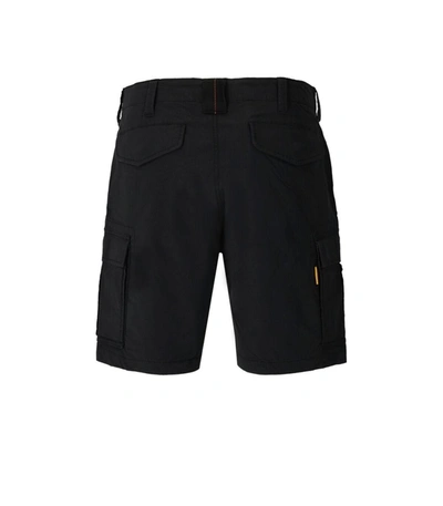 Shop Parajumpers Chip Black Bermuda Shorts