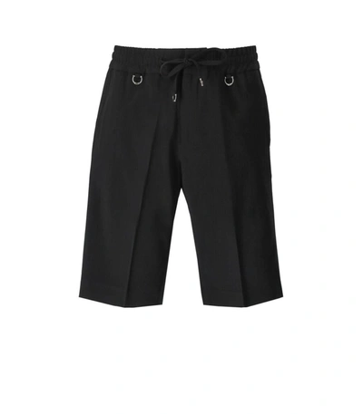 Shop John Richmond Pilogi Black Bermuda Shorts