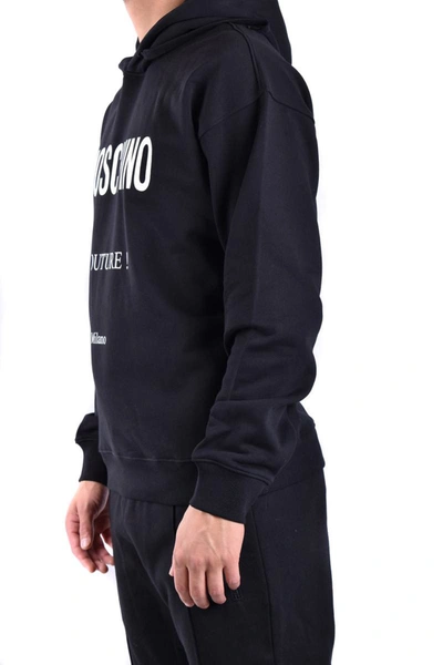 Shop Moschino Sweatshirts In Black