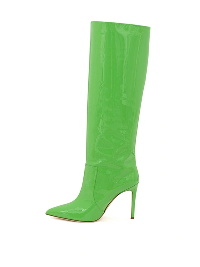 Shop Paris Texas Green Patent Leather Women's Boot