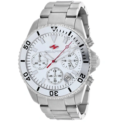 Shop Seapro Men's Silver Dial Watch
