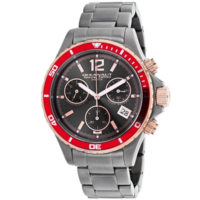 Oceanaut Men's Black Dial Watch In Black